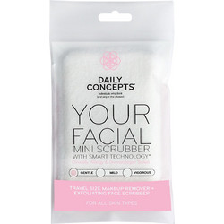 Daily Concepts Your Facial Mini Scrubber Πετσέτα για Απολέπιση Προσώπου