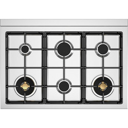 Bertazzoni RT366PROX (GN) Εστία Αερίου Αυτόνομη με Λειτουργία Κλειδώματος