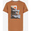 Outventure Παιδικό T-Shirt Κοντομάνικο Καφέ Πορτοκαλί 135038-D4
