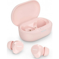 Philips TAT1209 Ακουστικά Bluetooth In Ear Ανθεκτικά στο Νερό Pink