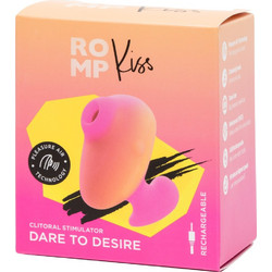 Romp Kiss Clitoral Pulsator Κλειτοριδικός Δονητής Ροζ