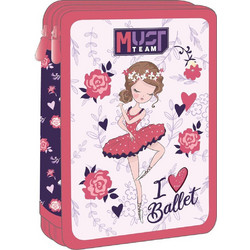 Must I Love Ballet Κασετίνα Γεμάτη με 2 Θήκες Πολύχρωμη 586318