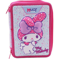 Must My Melody Κασετίνα Γεμάτη με 2 Θήκες Ροζ 490181
