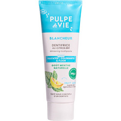 Pulpe de Vie Lemon Οδοντόκρεμα για Λεύκανση Χωρίς Φθόριο 75ml