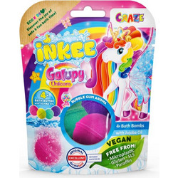 Craze Galupy Unicorn Bath Bombs 4x50gr