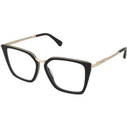 Max Mara MM5151-B 001 Γυναικείος Σκελετός Γυαλιών Οράσεως Μεταλλικός Χρυσός Μαύρος