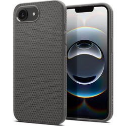 Spigen Liquid Air Back Cover Marble Gray (iPhone 16e)