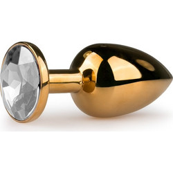 EasyToys Metal No 1 Πρωκτική Σφήνα Diamonf Plug 7.2cm Χρυσή
