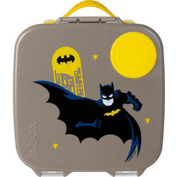 B.Box Batman Πλαστικό Παιδικό Δοχείο Φαγητού Γκρι 2lt