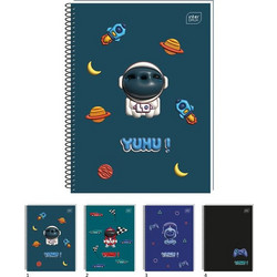interDRUK Yuhu Boys Σπιράλ Τετράδιο Ριγέ B5 30 Φύλλων Διάφορα Σχέδια 111172411