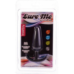 Lovetoy Lure Me Classic Small Πρωκτική Σφήνα 11cm Μαύρη