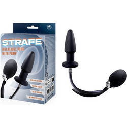 NMC Strafe Inflatable Plug Πρωκτική Σφήνα 11.4cm Μαύρη