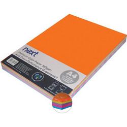 Next Χαρτί Α4 160gr/m² 125 Φύλλα Πολύχρωμο 09031-3