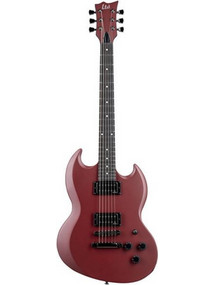 ESP LTD Volsung Ηλεκτρική Κιθάρα Double Cut με Μαγνήτες HH & Ταστιέρα Ebony Oxblood Satin