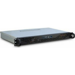 Inter-Tech K-125L Επιτοίχια Καμπίνα Rack 1U 48.2x27.8x44.5cm