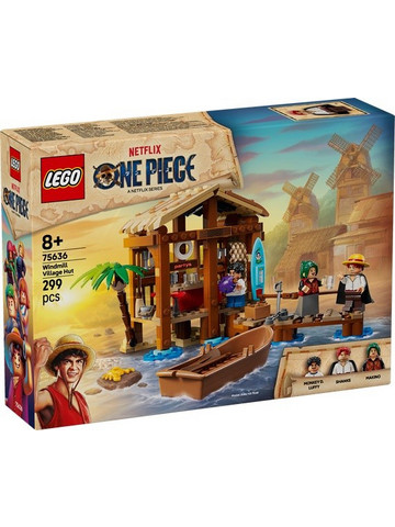 Lego One Piece Windmill Village Hut για 8+ Ετών 75636