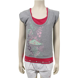 Heelys Παιδικό T-Shirt Αμάνικο Γκρι S9-SS-59