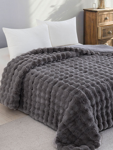 Sunshine Home Κουβερτοπάπλωμα Υπέρδιπλο 220x240 Rabbit Dark Grey