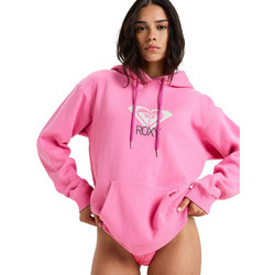 Roxy Surf Stoked Γυναικείο Φούτερ Oversized με Κουκούλα & Τσέπες Φούξια ERJFT05020-MLB0
