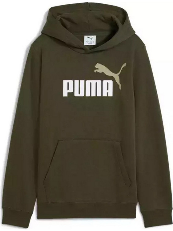 Puma Παιδικό Φούτερ με Κουκούλα Χακί 685822-70