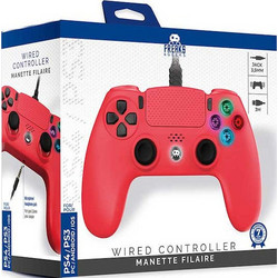 Freaks Wired Controller για PC PS5 PS4 & PS3 Red