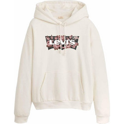 Levi's Everyday Γυναικείο Φούτερ με Κουκούλα & Τσέπες Εκρού