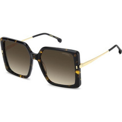 Carrera CA3070/S 2IK/HA Γυναικεία Γυαλιά Ηλίου Τετράγωνα Ταρταρούγα Χρυσό με Καφέ Φακό