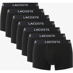Lacoste Ανδρικά Μποξεράκια Σετ 7Pack Μαύρα 35H2385-031