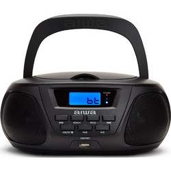 Aiwa BBTU-300 MKII Φορητό Ράδιο CD Player με Bluetooth / USB Μαύρο