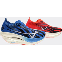Mizuno Wave Rebellion Pro 3 Ανδρικά Αθλητικά Παπούτσια για Τρέξιμο Μπλε Κόκκινα U1GD2533-03