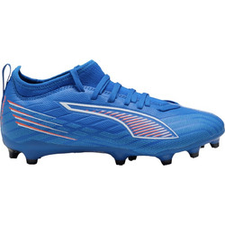 Puma Ultra 6 Match FG/AG 108515-01 Παιδικά Ποδοσφαιρικά Παπούτσια με Τάπες και Καλτσάκι Μπλε