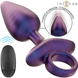 Intense Michael Model 2 Πρωκτική Σφήνα Ασύρματη με Δόνηση Μωβ D-242065