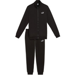 Puma Ανδρικό Σετ Φόρμας Fleece με Λάστιχο Μαύρο 688175-01