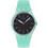Swatch Biosourced Ανδρικό Ρολόι με Τυρκουάζ Καουτσούκ Λουράκι SO29L103