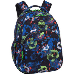 CoolPack Base Plus Football Σχολική Τσάντα Πλάτης Δημοτικού Πολύχρωμη F027336