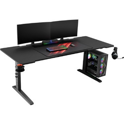 Genesis Gaming Γραφείο Ξύλινο Ρυθμιζόμενο Ύψος 180x75x90cm NDS-2251
