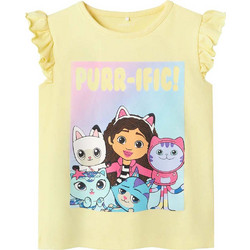 Name It Παιδικό T-Shirt Αμάνικο Κίτρινο 13240732
