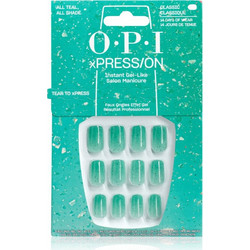 OPI Make Em Jelly! All Teal All Shade Square Tips Νυχιών 30τμχ