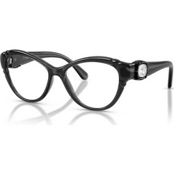 Swarovski SK2057 1087 Γυναικείος Σκελετός Γυαλιών Οράσεως Κοκάλινος Μαύρος