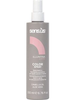 Sens.Us Illumyna Care Color Leave In Conditioner Spray για Προστασία Χρώματος & Επανόρθωση για Βαμμένα Mαλλιά 200ml