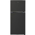 CHiQ MRF-435IX Δίπορτο Ψυγείο 410lt No Frost Υ168xΠ70xΒ70cm Inox