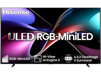 Hisense 116UXQ Smart Τηλεόραση 116" 4K UHD Mini LED HDR (2025)