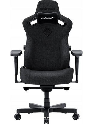 Anda Seat Kaiser 3 Pro XL Καρέκλα Gaming Υφασμάτινη με Ρυθμιζόμενα Μπράτσα Ανθρακί