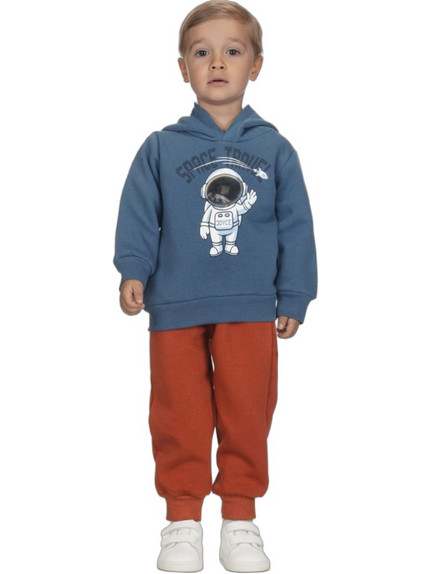Joyce Space Παιδικό Σετ Φόρμας Navy Μπλε Rusted 2562108