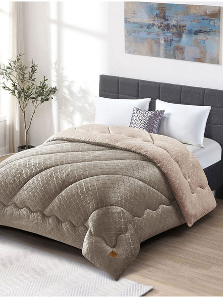 MADI Κουβερτοπάπλωμα Μονό 160x220 Lunora Cream