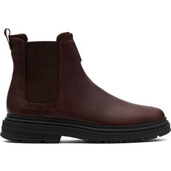 Clarks Badbury Easy Ανδρικά Chelsea Μποτάκια Καφέ 26183258