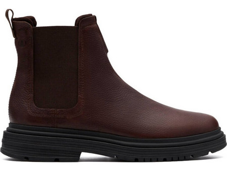 Clarks Badbury Easy Ανδρικά Chelsea Μποτάκια Καφέ 26183258