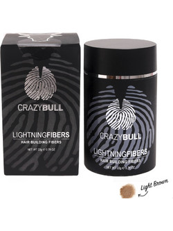 Crazy Bull Lightning Fibers Καστανόξανθο Κάλυψη Αραίωσης Μαλλιών 22gr