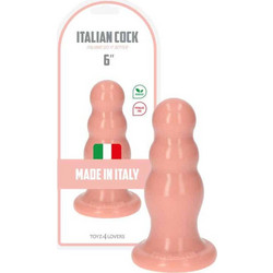 Toyz4lovers Italian Cock Olmo Πρωκτική Σφήνα 16.5cm Δέρματος