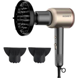 Kemei KM-6898 Gold Επαγγελματικό Πιστολάκι Μαλλιών με Φυσούνα 3000W